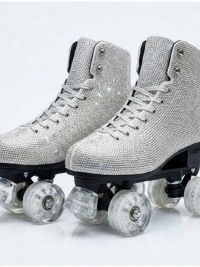 💋BILLIONAIRE BLING SKATES!!!  ONLY PAIR!!!